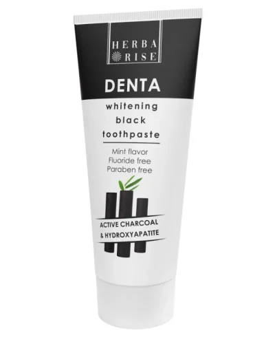 Denta Whitening Black – Избелваща паста с активен въглен и хидроксиапатит