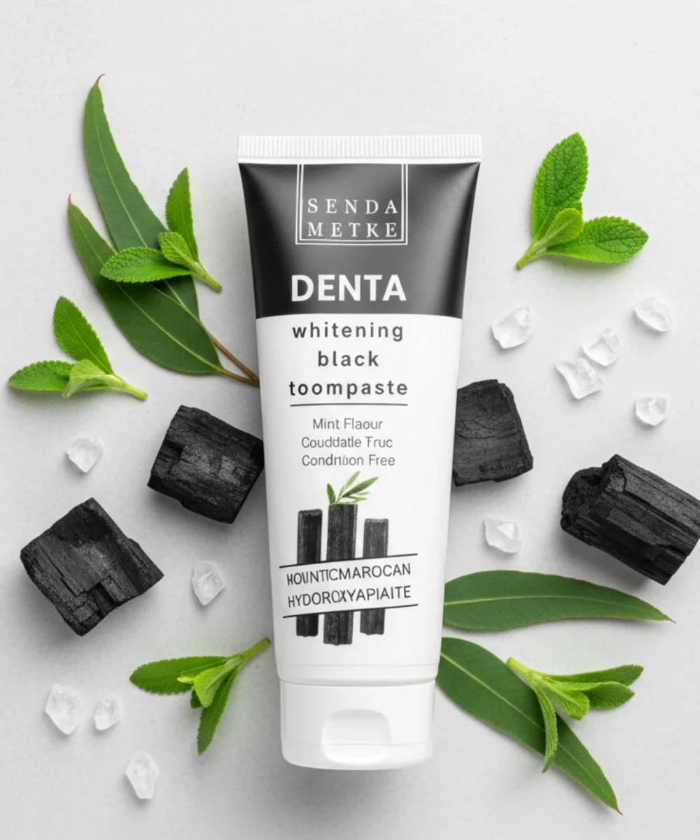 Denta Whitening Black – Избелваща паста с активен въглен и хидроксиапатит