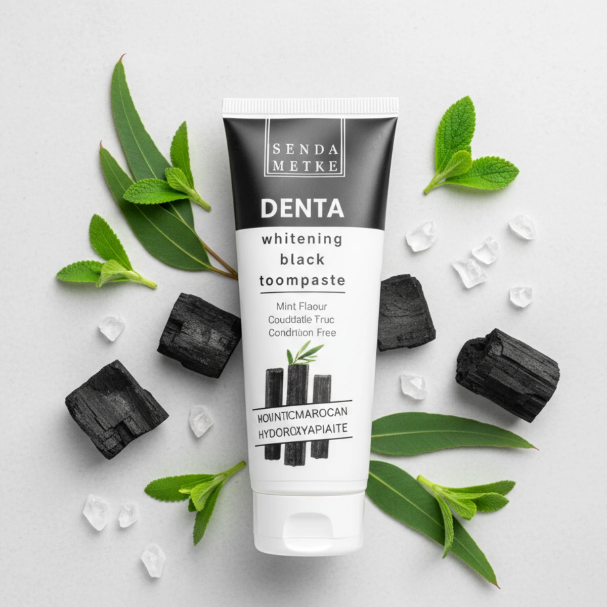 Denta Whitening Black – Избелваща паста с активен въглен и хидроксиапатит