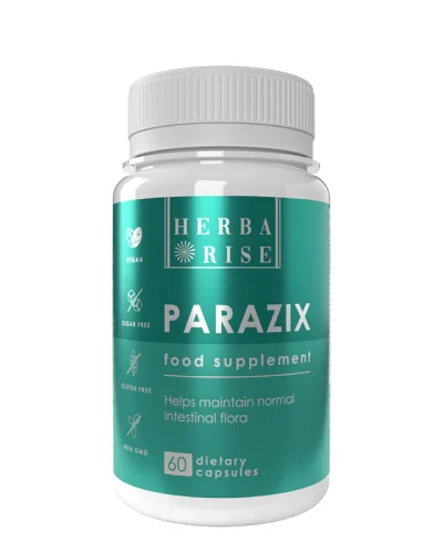 PARAZIX Натурална хранителна добавка против паразити Herbarise