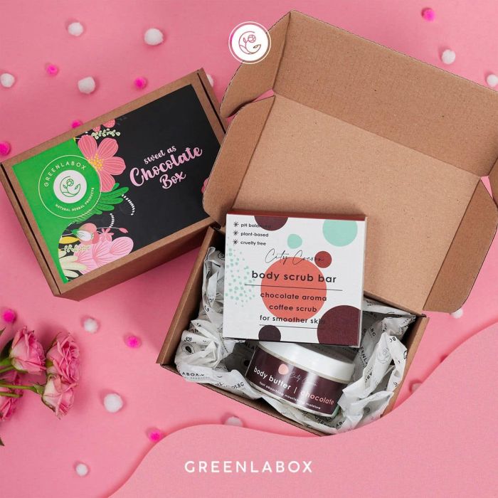 Подаръчна кутия за тяло SWEET AS CHOCOLATE BOX