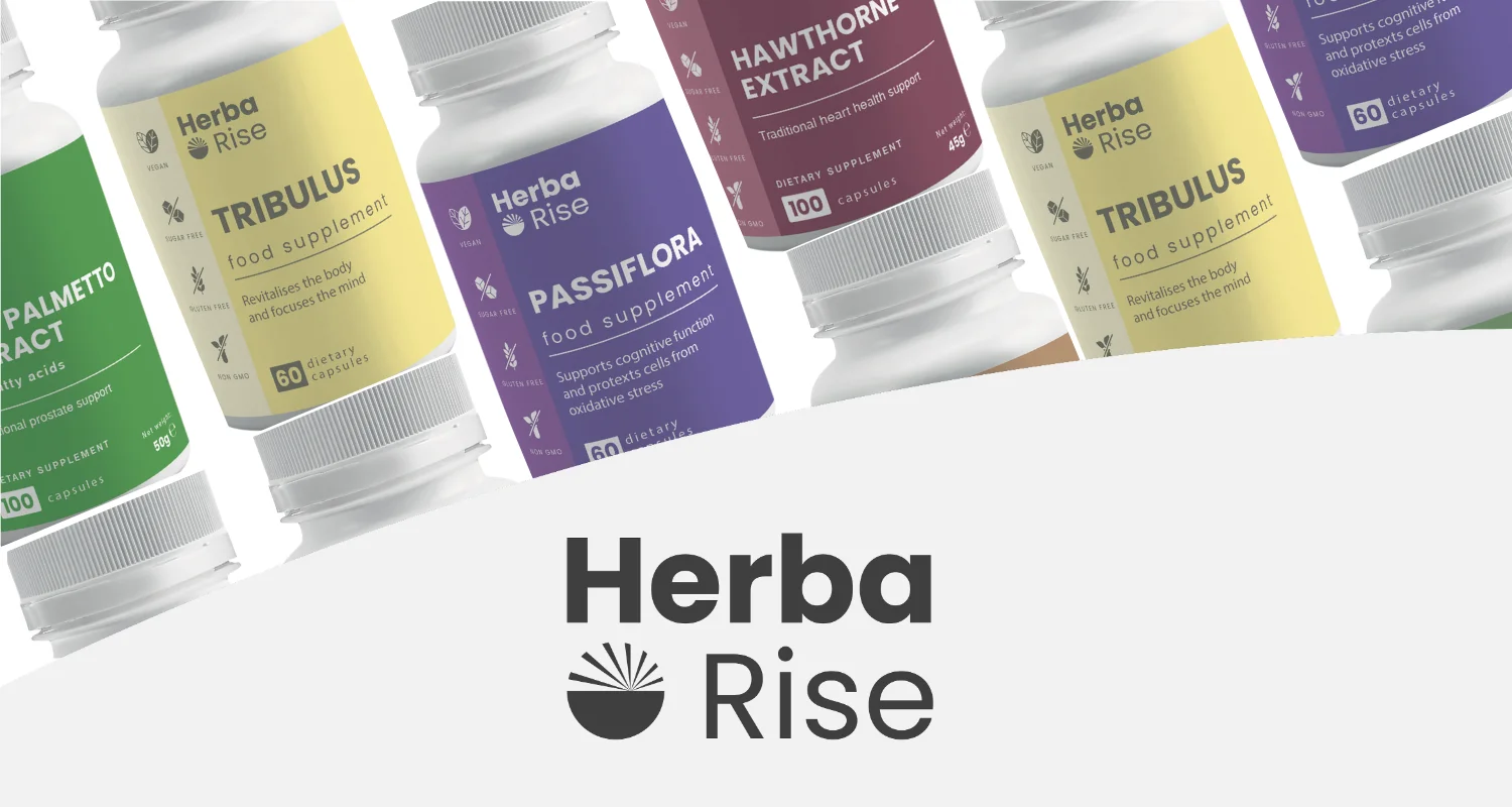 Каталог с натурални хранителни добавки HerbaRise – растителни формули