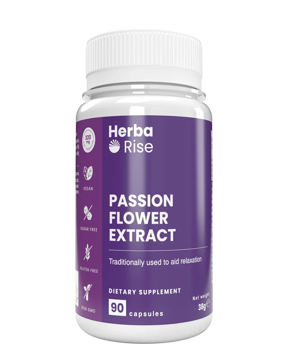 Passion Flower / Пасифлора екстракт – 320 мг, 90 капсули