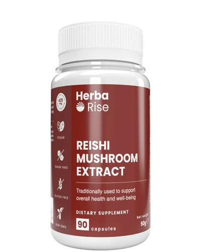 Reishi Mushroom екстракт – 425 мг, 90 капсули