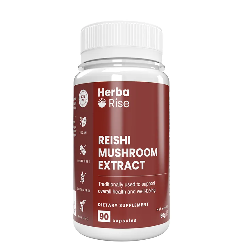 Reishi Mushroom екстракт – 425 мг, 90 капсули