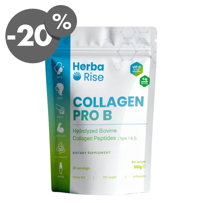 Collagen PRO B – Хидролизиран телешки колаген с витамин C
