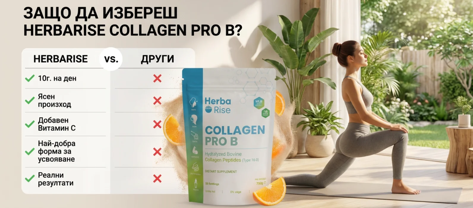 Herbarise collagen pro b Banner hero
